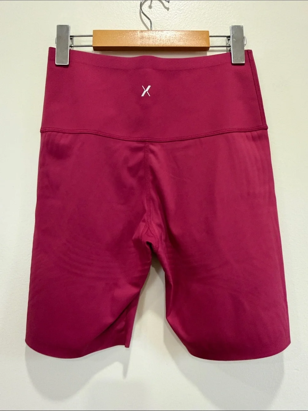 NWOT knix HiTouch High-Rise Bike Shorts in Limited Edition Berry - Picture 7 of 11